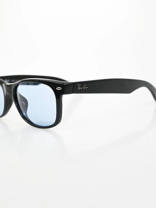 Ray Ban New Wayfarer Sunglasses Eye Wear Plastic BK BE RB 2132-F Italy main image 9